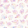 Lil' Wizards Stars & Scroll 30554 Cream - - QT Fabrics - Sky Swirl Celestial - Quilting Cotton Fabric