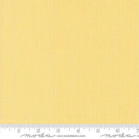 Image of the Shine Stripes Sun quilting cotton fabric by Sweetwater for Moda Fabrics. Features stripes on a yellow background.
Cute Little Fabric Shop