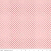 Image of the Sweetheart Dots Pink quilting cotton fabric by My Minds Eye for Riley Blake Designs. Features small hearts and dots on a pink background.
Cute Little Fabric Shop