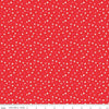 Image of the Sweetheart Heart Toss Red quilting cotton fabric by My Minds Eye for Riley Blake Designs. Features small scattered hearts on a red background.
Cute Little Fabric Shop