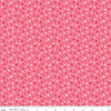 Image of the Sweetheart Heart Toss Hot Pink Sparkle quilting cotton fabric by My Minds Eye for Riley Blake Designs. Features small scattered hearts on a hot pink background.
Cute Little Fabric Shop