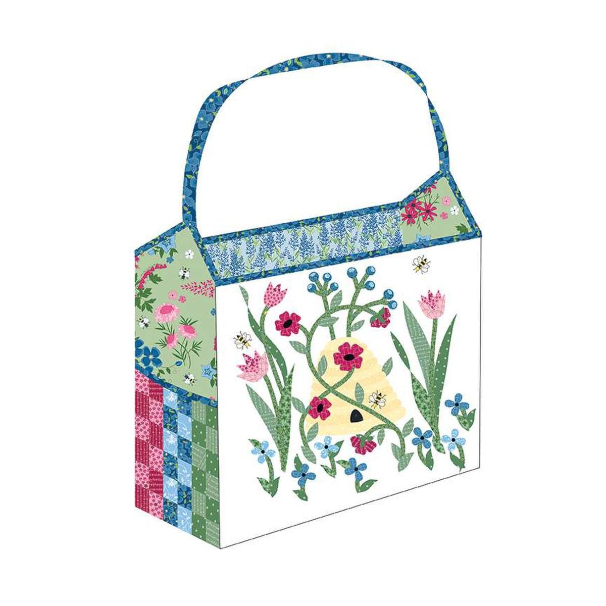 Image of the Jillily Studio Garden Tote Pattern by Riley Blake Designs. Features a floral tote bag pattern. 
Cute Little Fabric Shop