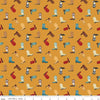 Image of the Cowboys Boots Ochre quilting cotton fabric by Echo Park Paper Co for Riley Blake Designs. Features cowboy boots on a yellow background.
Cute Little Fabric Shop
