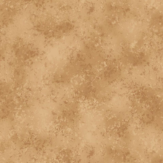 Image of the Rapture Blender Honey quilting cotton fabric by QT Fabrics. Features a textured tonal pattern on a  tan brown background. 
Cute Little Fabric Shop
