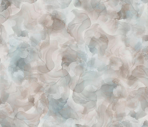 3 Yard Cut - Aura Watercolor Blender WIDE Back 30199 Dove - QT Fabrics - 107/108" Wide - Quilting Cotton Fabric