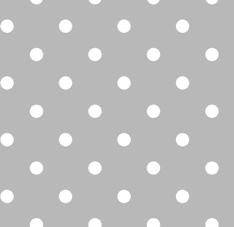 SALE Dots and Stripes and More Small Dot 28892 K Gray - QT Fabrics - Polka Dots Dotted - Quilting Cotton Fabric