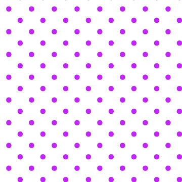 Fat Quarter End of Bolt - Dots and Stripes and More Brights Mini Dot 28891 ZV Purple on White - QT Fabrics-Polka Dots-Quilting Cotton Fabric