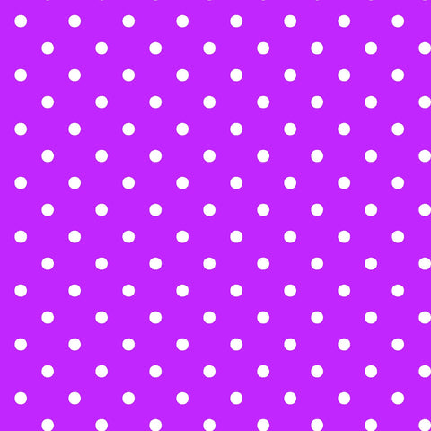 SALE Dots and Stripes and More Brights Mini Dot 28891 V Purple - QT Fabrics - Polka Dots Dotted - Quilting Cotton Fabric