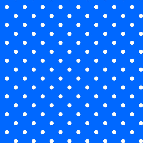 Dots and Stripes and More Brights Mini Dot 28891 B Blue - QT Fabrics - Polka Dots Dotted - Quilting Cotton Fabric