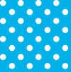 31" End of Bolt Piece - DEAL Dots and Stripes and More Brights Medium Dot 28893 Q Turquoise - QT Fabrics - Quilting Cotton Fabric