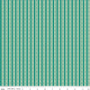 Image of the Stitcher's Flannel Ticking Teal flannel fabric by Vicki McCarty for Riley Blake Designs. Features small ticking stripes on a teal background.
Cute Little Fabric Shop