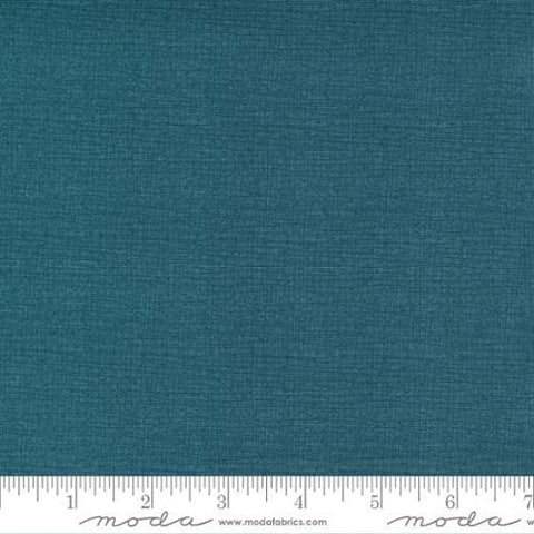 Thatched Lagoon quilting cotton fabric by Gingiber for Moda Fabrics. Features a textured and lined pattern on a blue background. 
Cute Little Fabric Shop