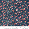 Image of the Rosemary Cottage Ditsy Navy Rosemary quilting cotton fabric by Moda Fabrics. Features small flowers on a navy blue background.
Cute Little Fabric Shop