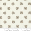 Image of the Rosemary Cottage Blenders Cream Cedar quilting cotton fabric by Moda Fabrics. Features small circular flowers scattered on a cream background.
Cute Little Fabric Shop