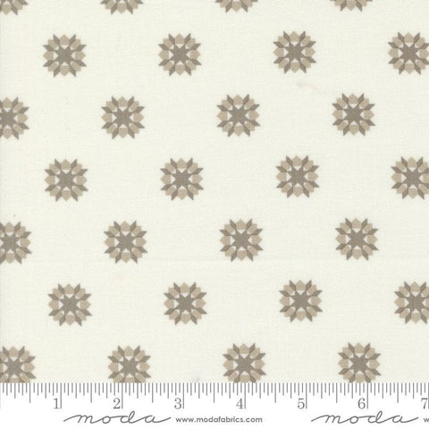 Image of the Rosemary Cottage Blenders Cream Cedar quilting cotton fabric by Moda Fabrics. Features small circular flowers scattered on a cream background.
Cute Little Fabric Shop