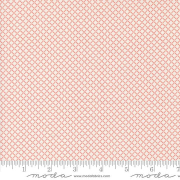 Image of the Rosemary Cottage Check Cream Strawberry quilting cotton fabric by Moda Fabrics. Features diagonal plaid stripes on a cream background.
Cute Little Fabric Shop