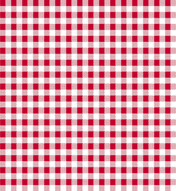 SALE Dots and Stripes and More PRINTED Mini Gingham 28895 R Red White - QT Fabrics - Check Checks Checkered - Quilting Cotton Fabric