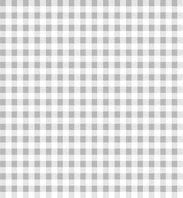 13" End of Bolt - DEAL Dots and Stripes and More PRINTED Mini Gingham 28895 K Gray White - QT Fabrics - Checks - Quilting Cotton Fabric