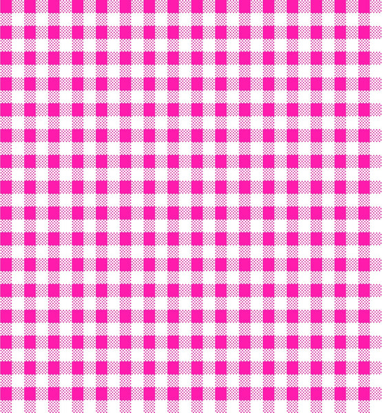 Dots and Stripes and More Brights PRINTED Mini Gingham 28895 P Pink White - QT Fabrics - Checks Checkered - Quilting Cotton Fabric