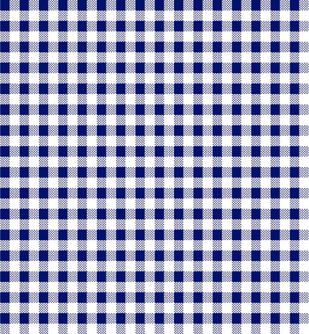 Dots and Stripes and More PRINTED Mini Gingham 28895 N Navy White - QT Fabrics - Check Checks Checkered - Quilting Cotton Fabric