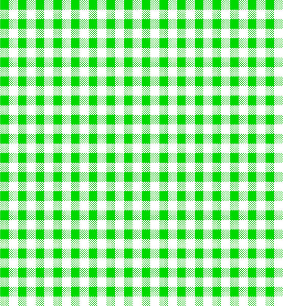 CLEARANCE Dots and Stripes and More Brights PRINTED Mini Gingham 28895 G Green White - QT Fabrics - Checks - Quilting Cotton Fabric