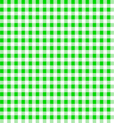 CLEARANCE Dots and Stripes and More Brights PRINTED Mini Gingham 28895 G Green White - QT Fabrics - Checks - Quilting Cotton Fabric