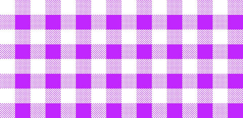 CLEARANCE Dots and Stripes and More Brights PRINTED Medium Gingham 28896 V Purple White - QT Fabrics - Checks - Quilting Cotton Fabric