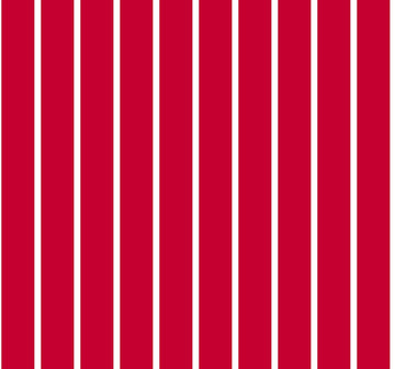 Fat Quarter End of Bolt - SALE Dots and Stripes and More Spaced Stripe 28897 R Red White - QT Fabrics - Striped - Quilting Cotton Fabric