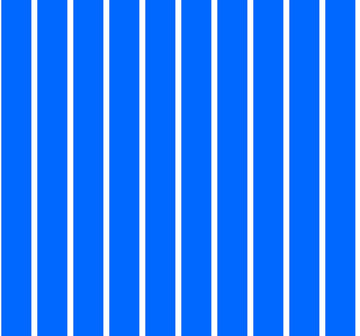 Fat Quarter End of Bolt - CLEARANCE Dots and Stripes and More Brights Spaced Stripe 28897 B Blue White - QT - Striped - Quilting Cotton