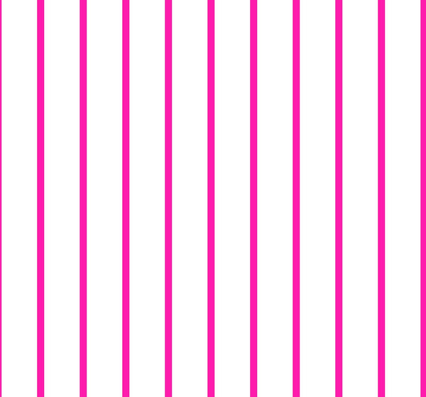 CLEARANCE Dots and Stripes and More Brights Spaced Stripe 28897 ZP Pink White - QT Fabrics - Stripes Striped - Quilting Cotton Fabric