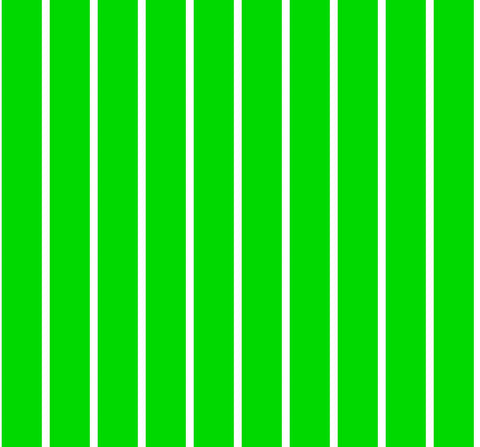 CLEARANCE Dots and Stripes and More Brights Spaced Stripe 28897 G Green White - QT Fabrics - Stripes Striped - Quilting Cotton Fabric