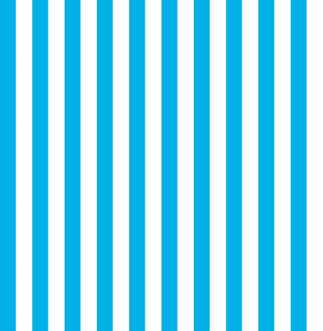23" End of Bolt - SALE Dots and Stripes and More Brights Small Stripe 28898 Q Turquoise White - QT Fabrics - Stripes - Quilting Cotton