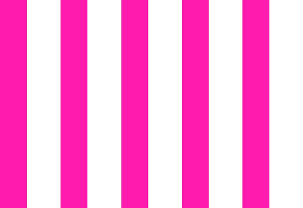 Dots and Stripes and More Brights Medium Stripe 28899 P Pink White - QT Fabrics - Stripes Striped - Quilting Cotton Fabric