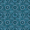 3-Yard Cut - SALE Queen Bee Floral Medallion WIDEBACK 30490 Denim W - QT Fabrics - 108" - Quilting Cotton Fabric