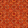 SALE MINKY Queen Bee Flower Medallion 60" Wide 30490 Spice - QT Fabrics - Geometric Flowers Floral - 100% Polyester