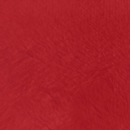 28" End of Bolt - DEAL Silky MINKY Solid Extra Wide Width 90" 7581 Scarlet - QT Fabrics - Low Stretch Low Fluff - 100% Polyester