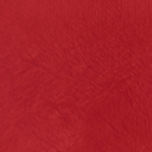 SALE Silky MINKY Solid Extra Wide Width 90" 7581 Scarlet - QT Fabrics - Low Stretch Low Fluff - 100% Polyester