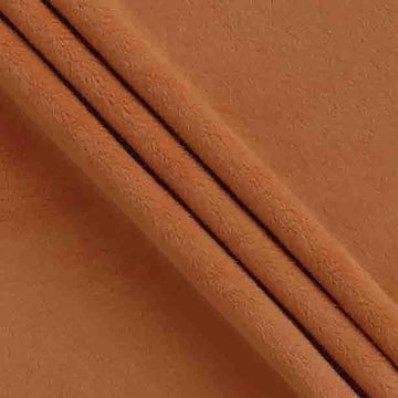 DEAL Silky MINKY Solid Extra Wide Width 90" 7581 Rust - QT Fabrics - Low Stretch Low Fluff - 100% Polyester