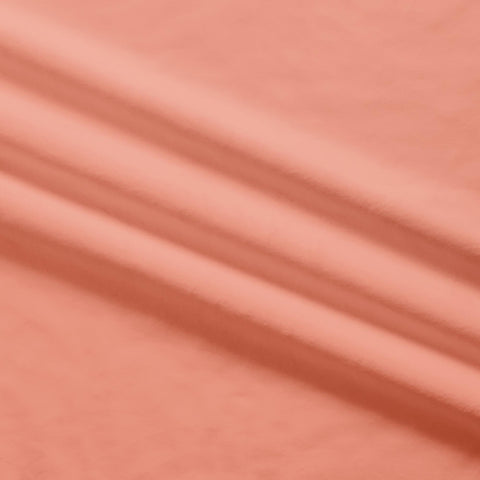 SALE Silky MINKY Solid 60" Wide Width 7580 Peach - QT Fabrics - Low Stretch Low Fluff - 100% Polyester