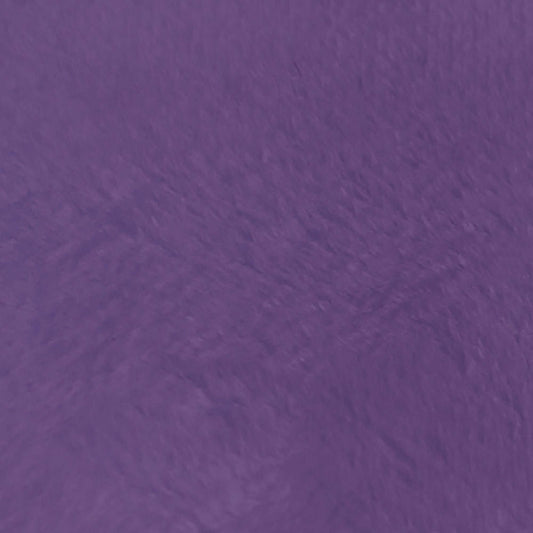 22" End of Bolt - DEAL Silky MINKY Solid Extra Wide Width 90" 7581 Amethyst - QT Fabrics - Low Stretch Low Fluff - 100% Polyester