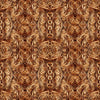 SALE Endless Blues Sea Turtle Geo Medallion 30047 Brown - QT Fabrics - Quilting Cotton Fabric