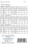 Image of the Kenzie Quilt Pattern by Purple Daisy Quilt Designs for Riley Blake Designs. Features the fabric requirements for the quilt in multiple sizes. 
Cute Little Fabric Shop