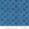 Serena Shores Rings Coastal quilting cotton fabric by Robin Pickens for Moda Fabrics. Features circles and lines on a blue background. 
Cute Little Fabric Shop