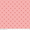 Image of the Take Heart Heart Cross Pink quilting cotton fabric by J. Wecker Frisch for Riley Blake Designs. Features a grid with hearts on a pink background.
Cute Little Fabric Shop