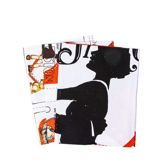 Image of the Take Heart Panel Bundle quilting cotton fabric by J. Wecker Frisch by Riley Blake Designs. Features 3 valentines day themed panels. 
Cute Little Fabric Shop