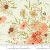 Image of the Farmstead  Main Porcelain quilting cotton fabric by Stacy Iest Hsu for Moda Fabrics. Features large flowers and blossoms on a cream background. 
Cute Little Fabric Shop