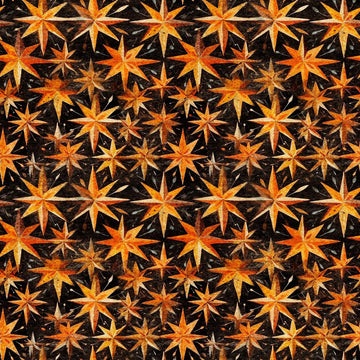 Creepin' It Real Stars 30390 Black J - by QT Fabrics - Halloween - Quilting Cotton Fabric
