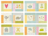 Image of the Hello World Kid's Book quilt pattern by Sweetwater for Moda Fabrics. Features a quilt project with baby shower pictures on it.
Cute Little Fabric Shop