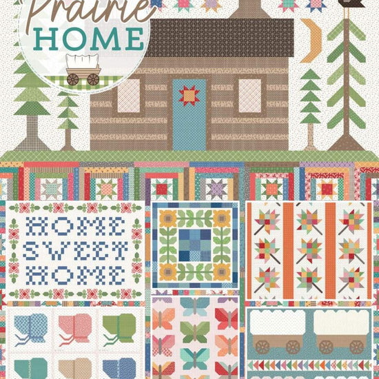 Image of the It's Sew Emma Prairie Home Book by Lori Holt for Riley Blake Designs. Features over 30 quilt projects. 
Cute Little Fabric Shop