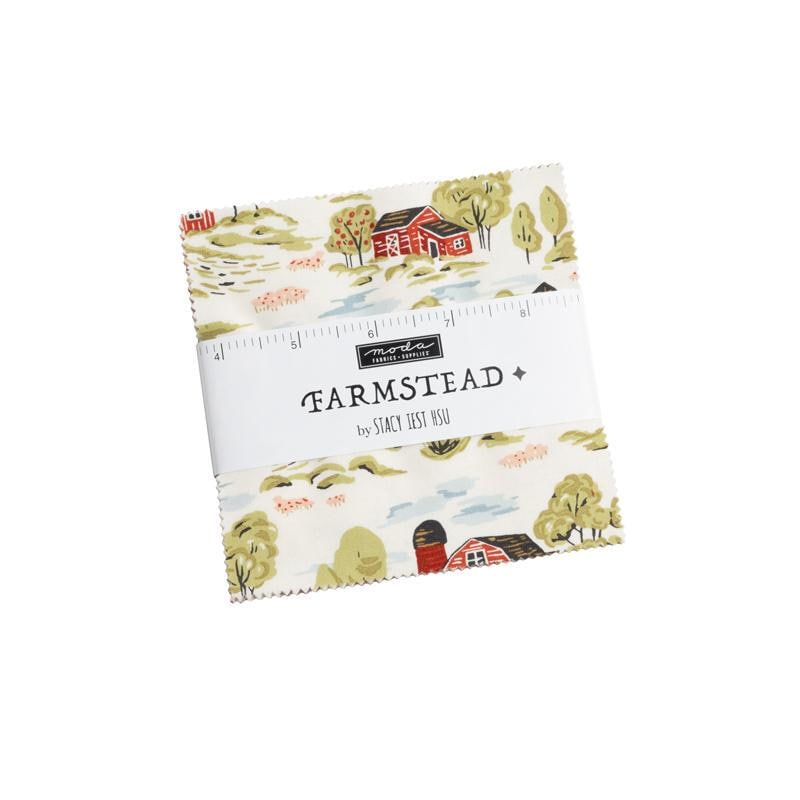 Image of the Farmstead 5 inch stacker by Sweetwater for Moda Fabrics. Features a 5 inch stacker precut with farm life fabrics.
Cute Little Fabric Shop